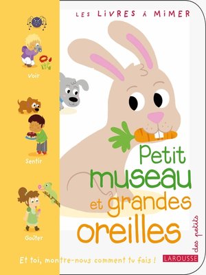 cover image of Petit museau et grandes oreilles